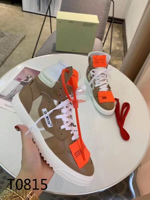 Off White Hi Shoes Wmns ID:201909c183